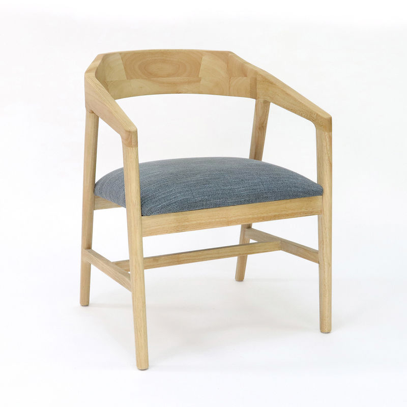 Muebles para el hogar moderno Silla de comedor de madera maciza para restaurantes y hoteles Marco de material ceniza/madera de caucho